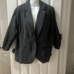 Studio by torrid size 2, women’s one button blazer